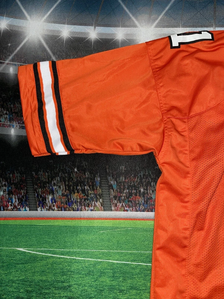Barry Sanders #21 Oklahoma State Cowboys Customized Sz XL Preowned Orange - Image 4 of 4