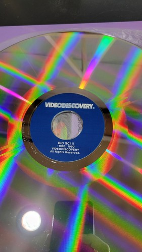 The Biological Science II Laserdisc Rare Image Database Mac Apple IIe GS CAV - Picture 3 of 4