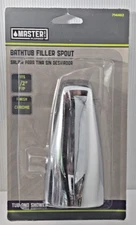 Master Plumber 714-482 Chrome Tub Filler Spout - 31/2 FIP Chrome Tub Spout