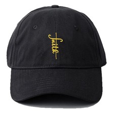 Men Baseball Cap Faith Embroidery Hat Embroidered Hats Cotton Caps Unisex