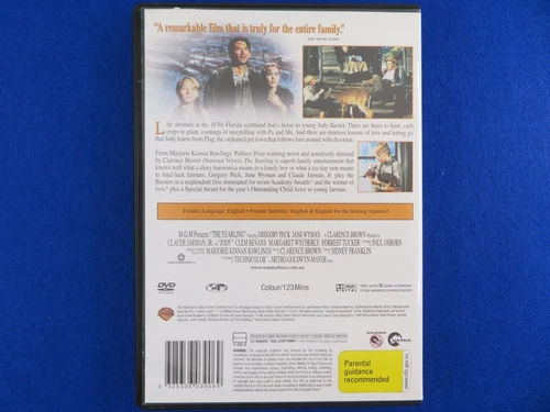 The Yearling - DVD - Region 4 - Fast Postage !! - Picture 2 of 2