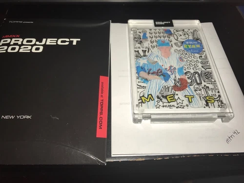 Topps PROJECT 2020 #30 - 1969 Nolan Ryan by Gregory Siff w/ Box /2,215 SP!