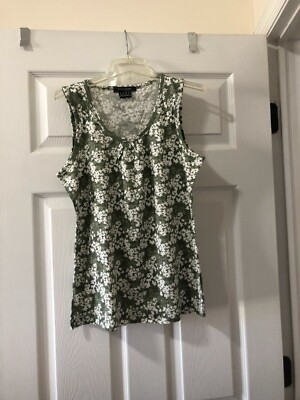 Mark Adam New York women sleeveless shirt tank top blouse size 8P, 043_1WM3T02