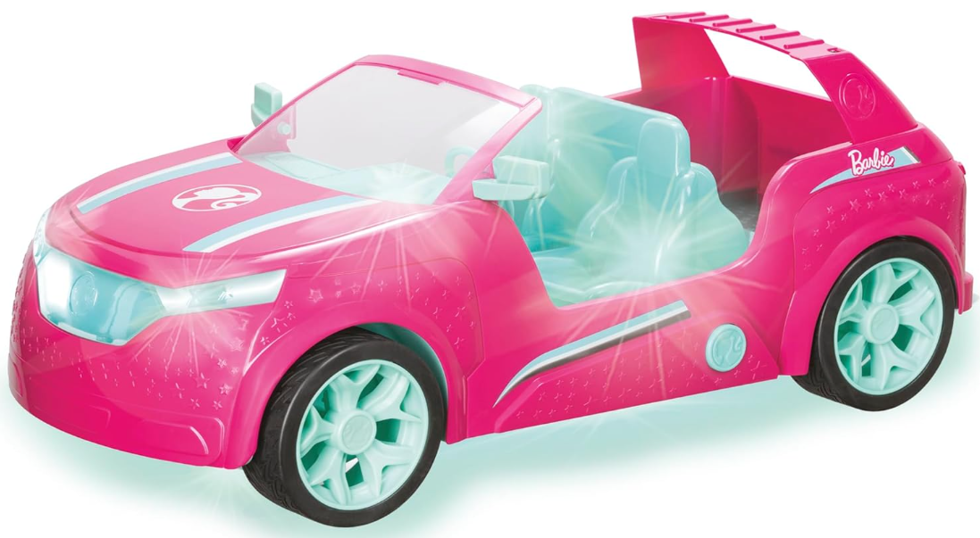 Barbie Pink Remote Controlled Cruiser SUV Sounds Car Toy UK up to 4 Dolls 8 km/h eBay