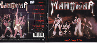 Manowar -Into Glory Ride- CD Silver Edition, Digipak, Metal Blade Records
