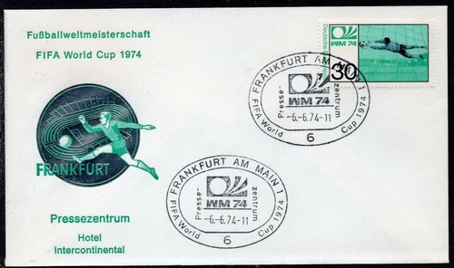 Germany 1974 - FIFA - World Cup - Football - Frankfurt - Press Center- Cover