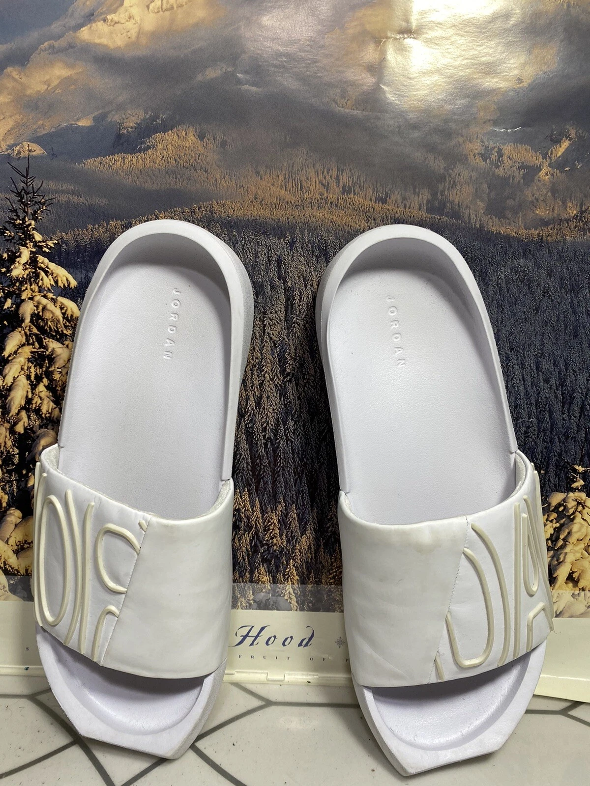 Jordan Slides Donna 8 Slip On Bianco CZ8027 100