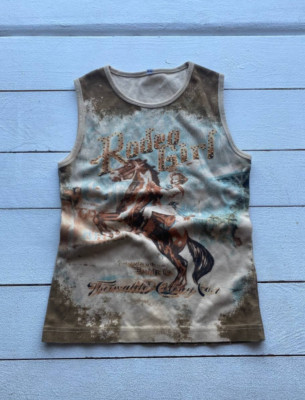 Gothic Native STYLE Gaultier Queen Tank Top Multicolor jpg Womens Emo Small