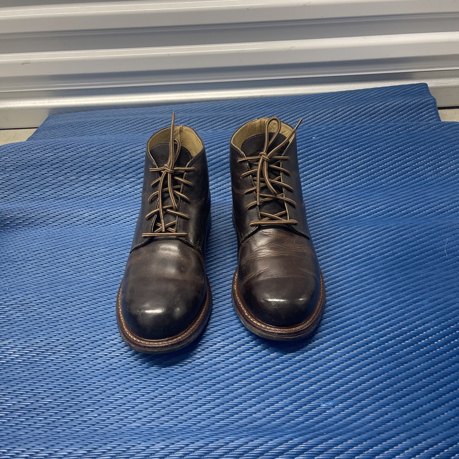 LL Bean Soft Toe Vibram Sole Working Brown Boots Me… Gem