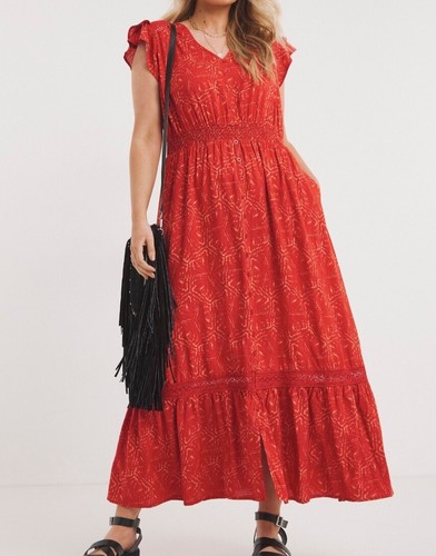Rotes Maxikleid Damen Joe Browns Größe 22