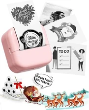 Phomemo M02L Pocket Sticker Maker Inkless Thermal Printer Bluetooth Best Gift