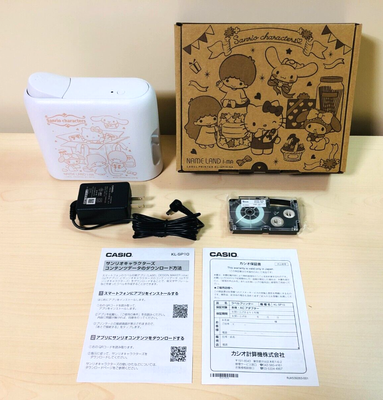 CASIO NAME LAND i-ma x Sanrio Characters Label Maker Bluetooth  