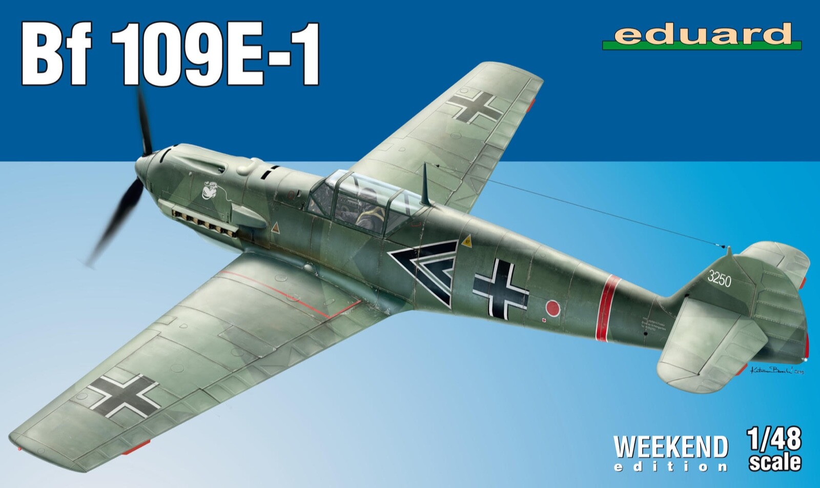 EDUARD 1/48 MESSERSCHMITT Bf 109E-1 84158 WEEKEND
