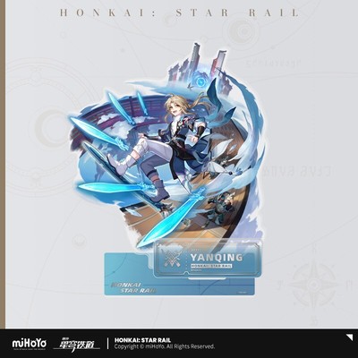 miHoYo Honkai: Star Rail Yanqing Acrylic Figurine Acryl Stand Character Original