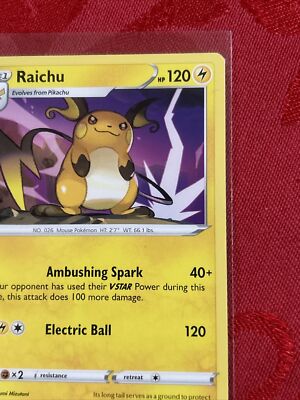 Pokmon TCG Raichu Silver Tempest 050/195 Regular NM/M | eBay