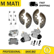 Front Brake Wheel Cylinder W/Adjuster Brake Shoes for Honda TRX300 2x4 1993-2000