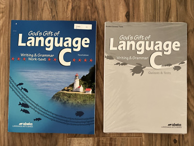 A Beka Grade 6 God's Gift of Language C Worktext and Quizzes & Tests, Third Ed