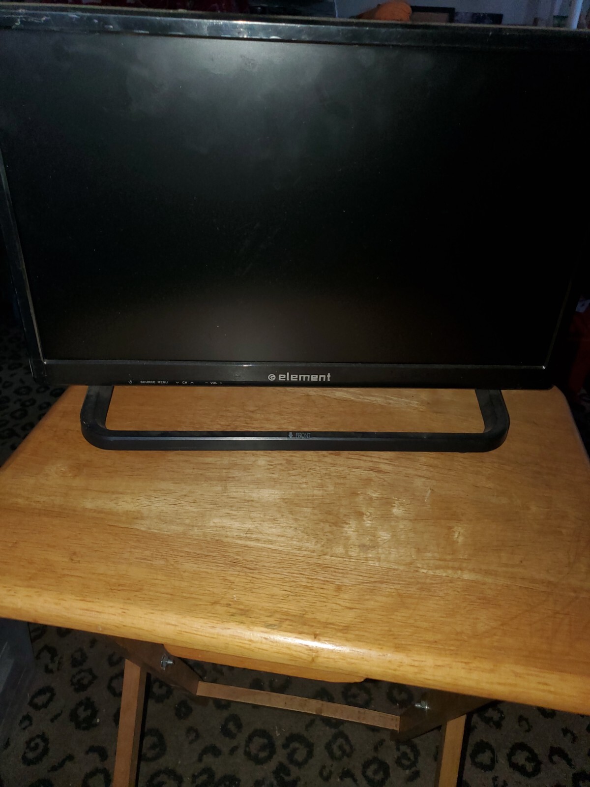 elements 17" LED TV, Black