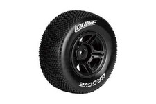 Louise RC LOULT3146SB SC-Groove 1/10 Short Course Tires, Soft, 12, 14  17mm Rem