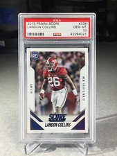 2015 Score Landon Collins Rookie #338 - PSA 10 - POP 1 - New York Giants