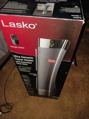 Lasko CT30710 Tower Indoor Heater - Silver for sale online | eBay