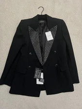 NWT Women’s Isabel Marant Paryam embellished wool blazer