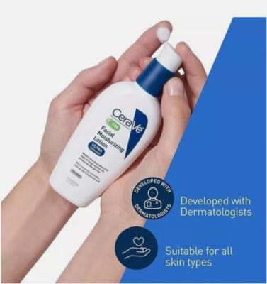 CeraVe PM Facial Moisturizing Lotion Ultra Lightweight 3Oz Oil