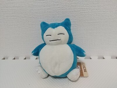 Pokemon Fit Plush Doll Snorlax Figure Pokemon Center Kanto Relaxo Brown tag