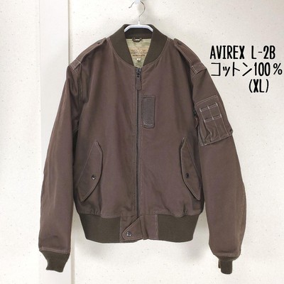 Avirex Jacket L-2B Cotton Flight From Japan Used
