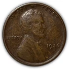 1926-S Lincoln Wheat Cent Almost Uncirculated AU Coin, Scratches #9151
