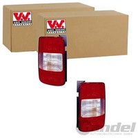 2X Van Wezel RÜCkleuchten Set Links+Rechts Passend FüR Vw Caddy