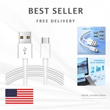 10ft USB A to USB C Cable - Reliable Charging  Data Transfer for All Devices