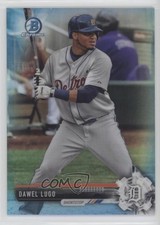 2017 Bowman Draft Chrome Sky Blue Refractor 5/399 Dawel Lugo #BDC-176 y8h