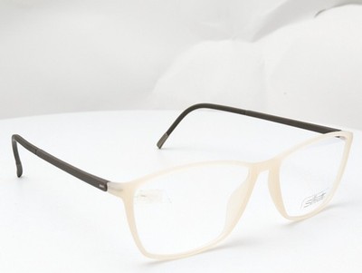 Silhouette SPX 1560 10 6106 Ivory Brown Women Eyeglasses Frames 54-14-135