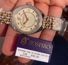 Rarissimo Orologio da Polso Donna Elegante Color Oro Swiss Made Diamantini Veri
