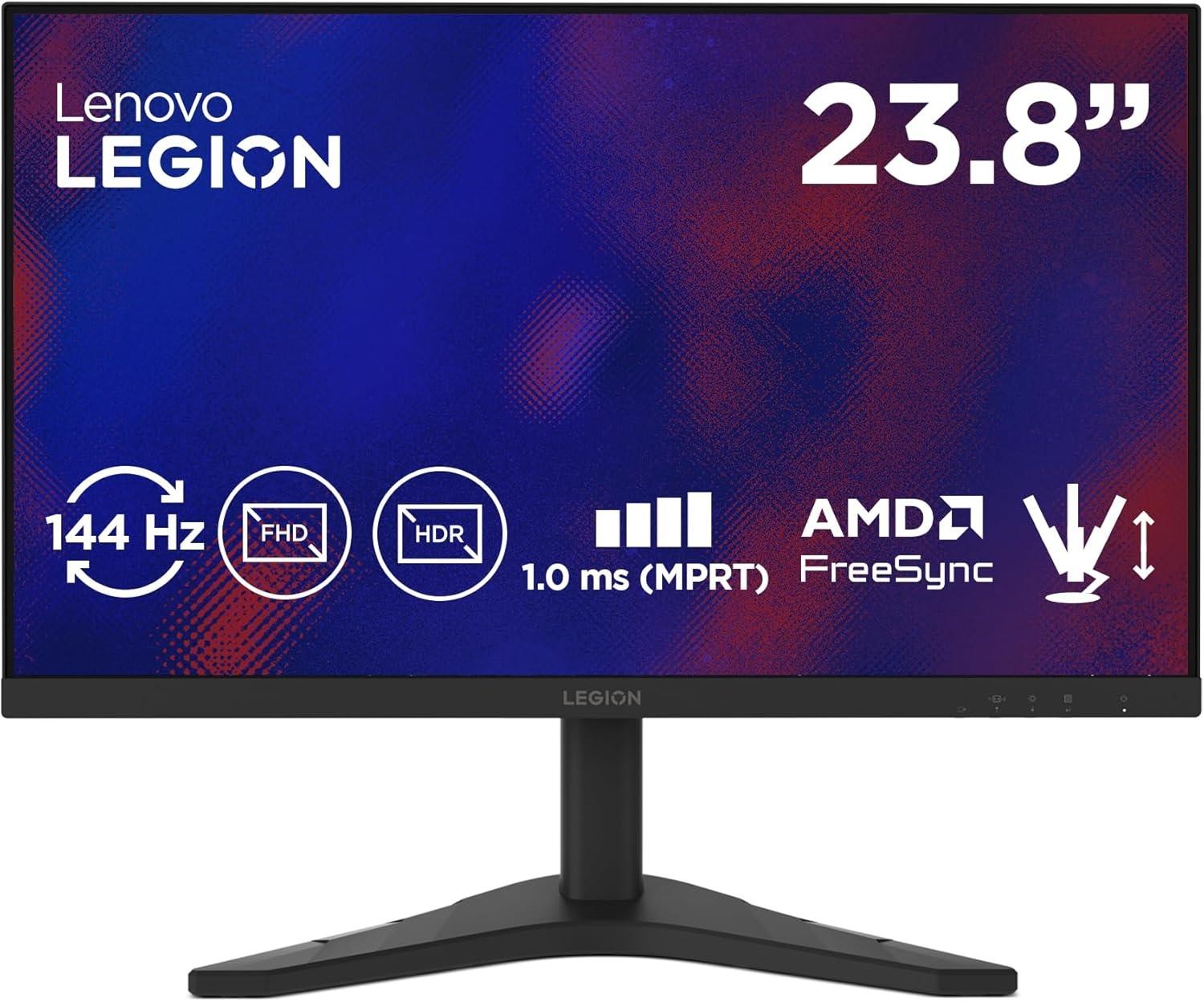 Lenovo Legion R24s Gaming Monitor 23.8"" FHD IPS 1ms 144Hz Black NEW