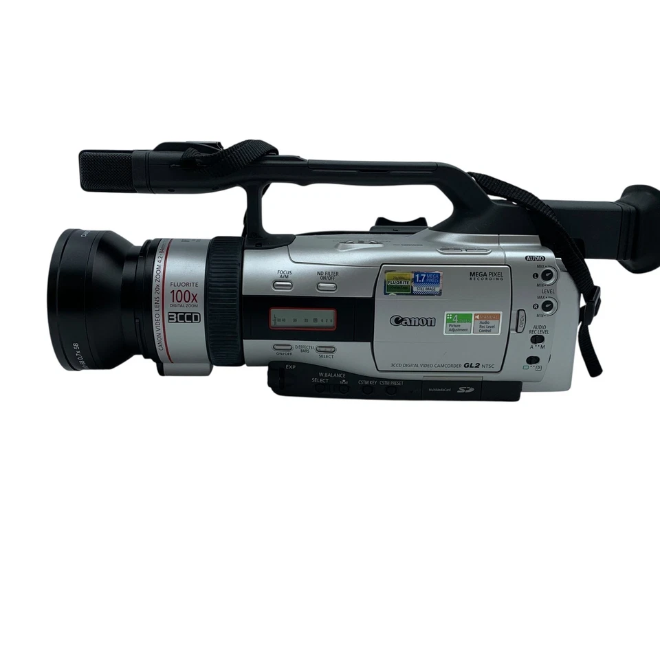 Canon DM-GL2 A  MiniDV Camcorder ~ Tested & Working - Image 4 of 4