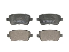 Rear axle ABE C2F011ABE brake pad set, disc brake for Fiat