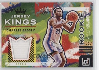 2021-22 Panini Donruss Rookie Jersey Kings Charles Bassey #RJ-CBS 11h3