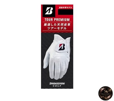 BRIDGESTONE Tour Premium Golfhandschuhe weiß Größe 24 cm Herren GL2500WH24