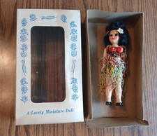 Old Vintage 1940s /50 Plastic Hawaiian Hula Girl Hawaii Doll- Make Offer