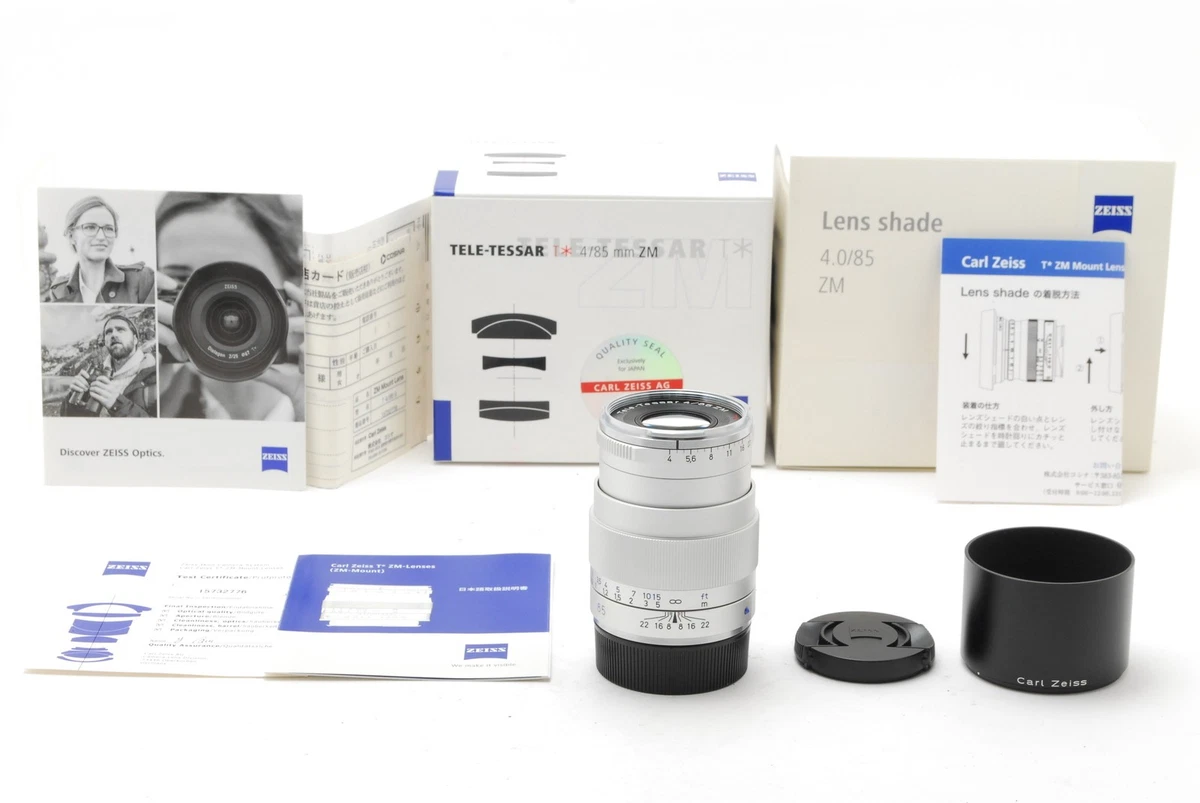 ZEISS Tele-Tessar T* 85mm Focal Camera Lenses for sale | eBay