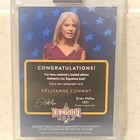 Kellyanne Conway Signed Cut Signature Autograph Decision Trading Card — photo 6
