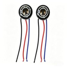 2PCS 1157 LED Bulb Socket Plug, 2057 2357 7528 Light Socket  Tail Light Brake