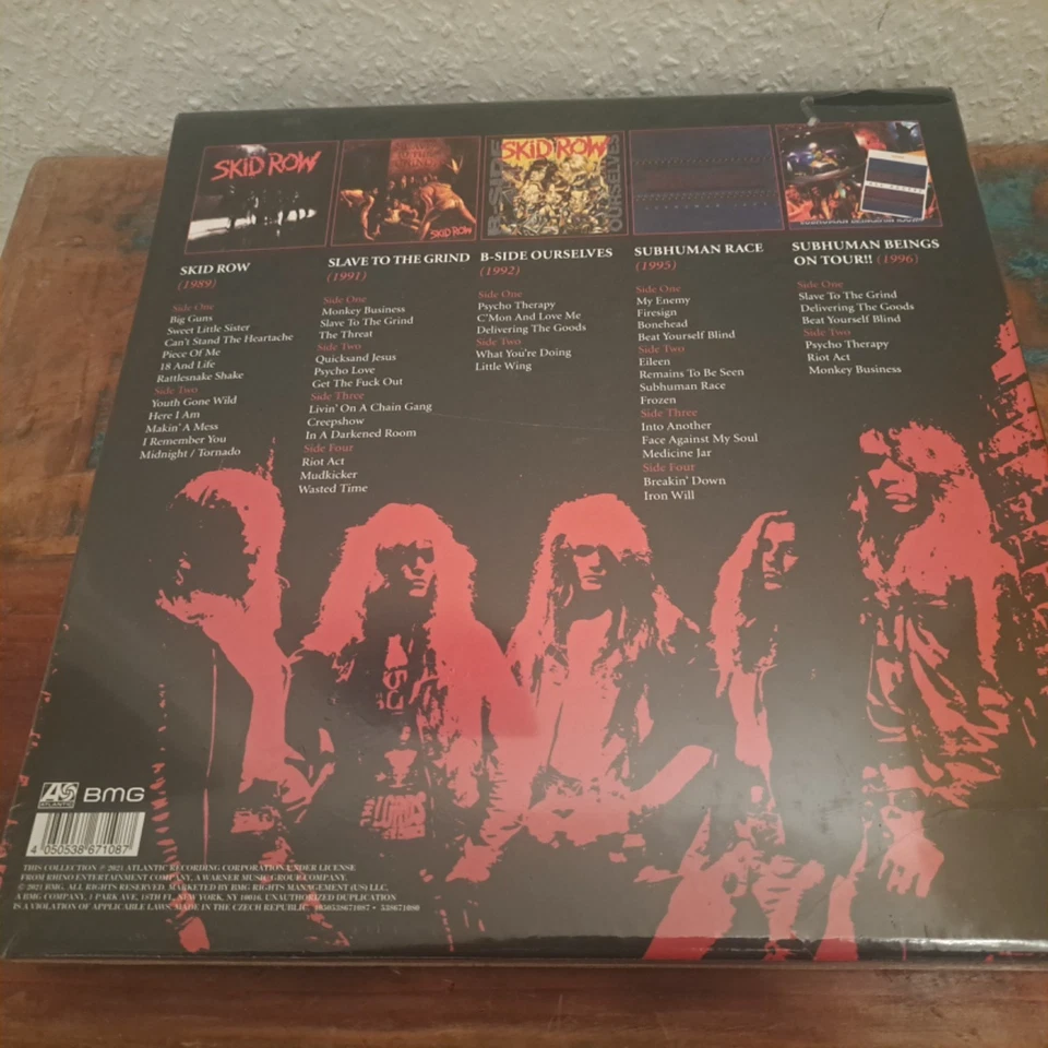 Skid Row-The Atlantic Years (1989 - 1996), Box-Set, 7LP, 180g - Bild 2 von 3