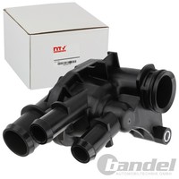 NTY ThermostatgehÄUse 82°C Passend FüR Ford C-MAX Focus Galaxy Grand Kuga Mondeo