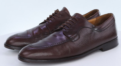Mezlan Hudson Men's Bicycle Toe Dress Shoes Size 10.5 M Leather Brown