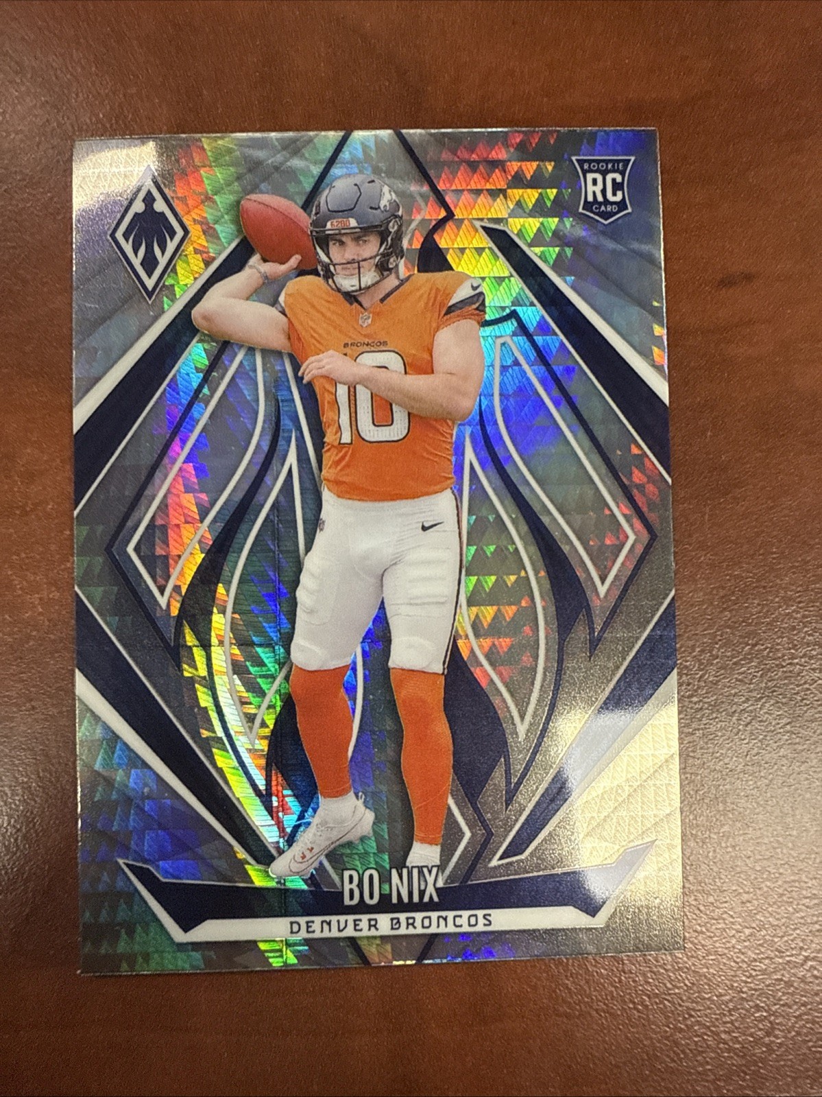 2024 Panini Phoenix - Rookies Bo Nix #159 Hyper (RC)