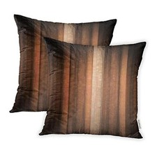 Pack of 2 Throw Pillow Covers Print Polyester Zippered 18 x 18-Inch Multi 16