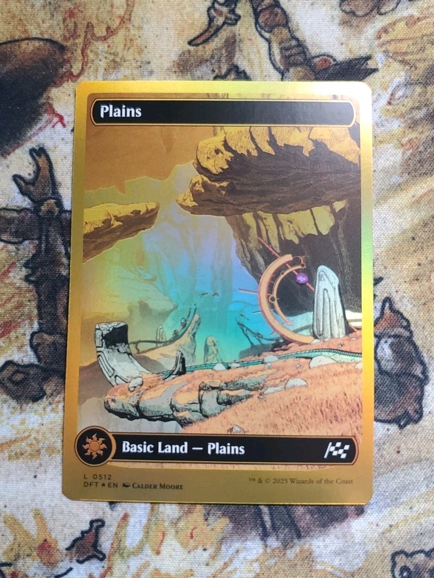 レア品【Foil】 Unstable 平地/Plains Plains Magic the Gathering Proxy